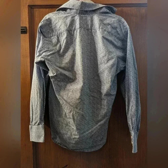 Thomas Dean Blue Dot Designed Shirt Size SP - Picture 3 of 4